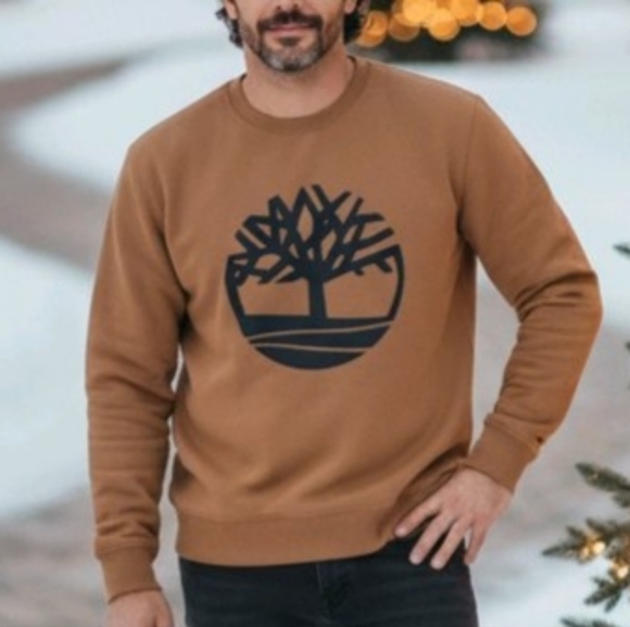 Timberland Rust Colored Unisex Sweatshirt XL (SW1) - Picture 2 of 10